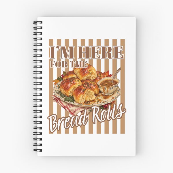 Item preview, I'm Here For The Bread Rolls - Funny Thanksgiving Dinner Rolls Thanksgiving Introvert Food Lover designed and sold by Neurospicy Trolls.