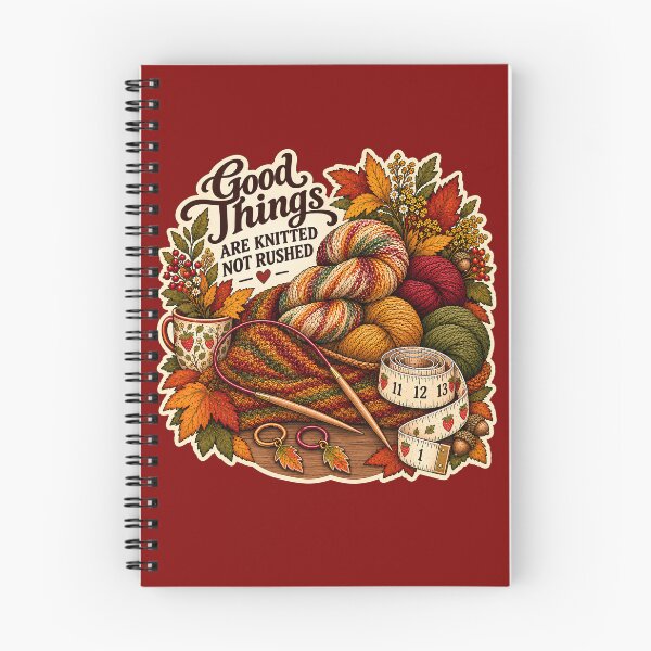 Item preview, Autumn Knitting Retro Print by PanaluPrint designed and sold by PanaluPrint .