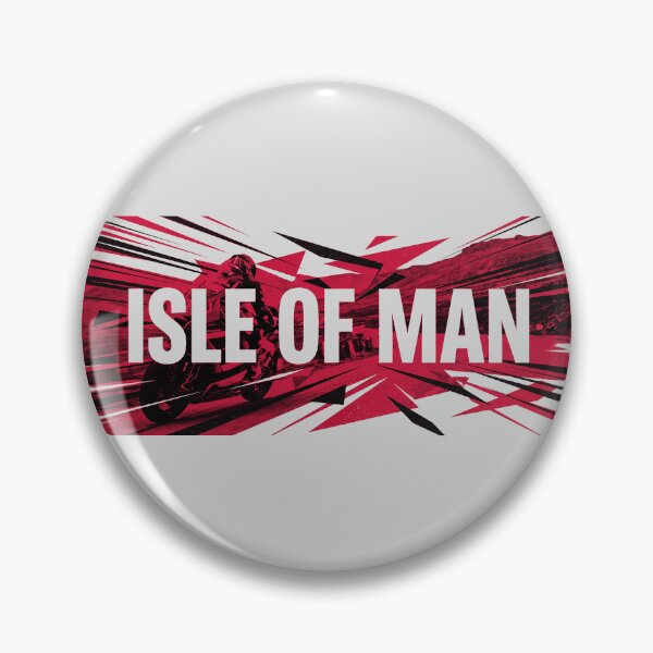 Item preview, Isle of Man TT Red Speed Lines Superbike Racing Graphic designed and sold by KiwiRider.
