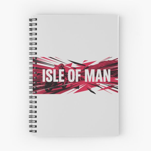 Item preview, Isle of Man TT Red Speed Lines Superbike Racing Graphic designed and sold by KiwiRider.