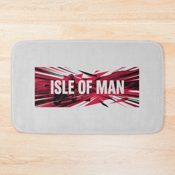 Item preview, Isle of Man TT Red Speed Lines Superbike Racing Graphic designed and sold by KiwiRider.