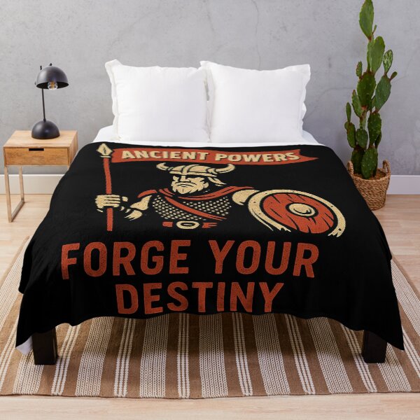 Item preview, Ancient Powers Forge Your Destiny Warrior designed and sold by zzz888.