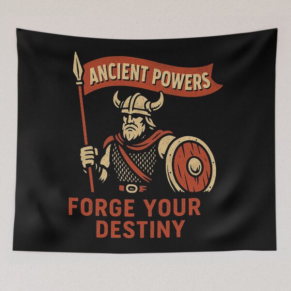Item preview, Ancient Powers Forge Your Destiny Warrior designed and sold by zzz888.