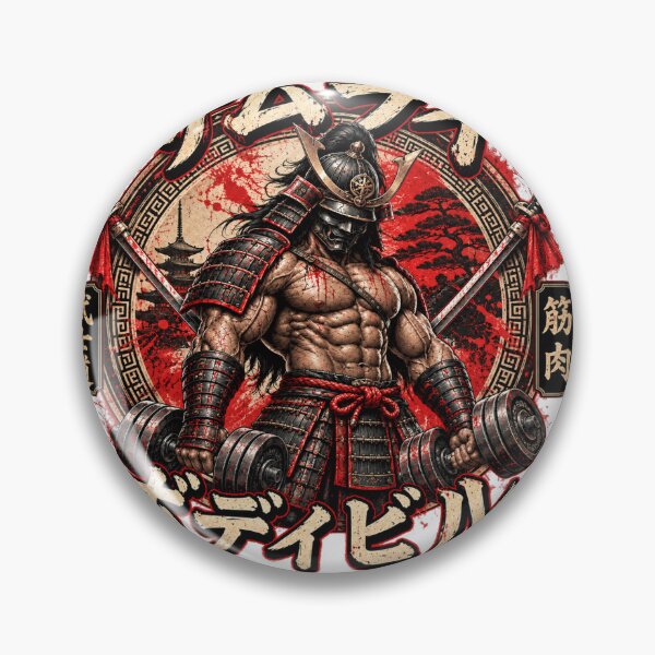 Item preview, Samurai Bodybuilding Gym Warrior - Japanese Katana Art designed and sold by Legacy Apparel Co..