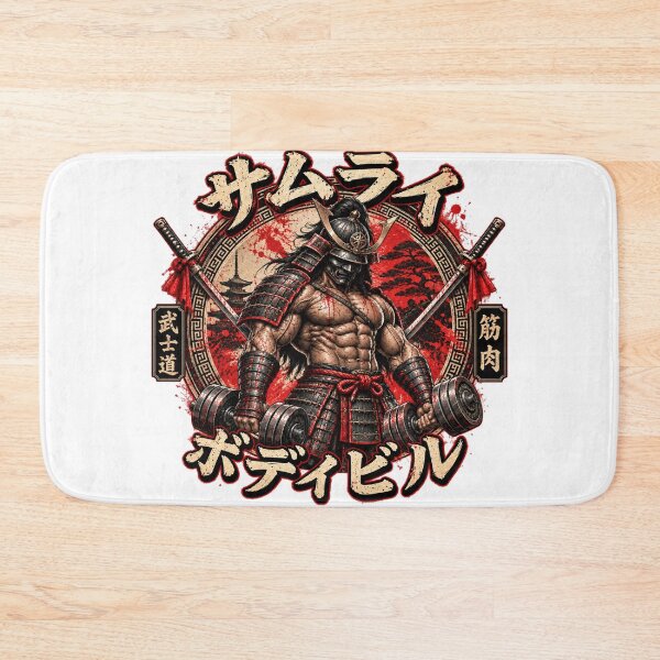 Item preview, Samurai Bodybuilding Gym Warrior - Japanese Katana Art designed and sold by Legacy Apparel Co..