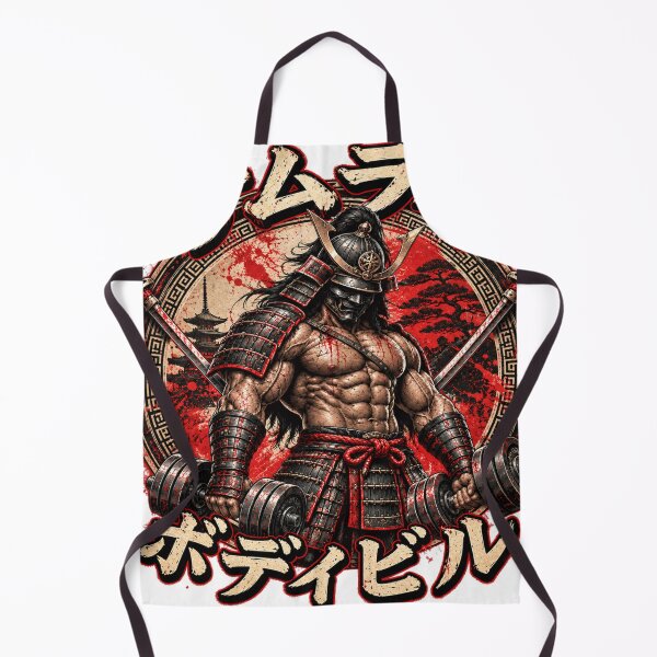 Item preview, Samurai Bodybuilding Gym Warrior - Japanese Katana Art designed and sold by Legacy Apparel Co..