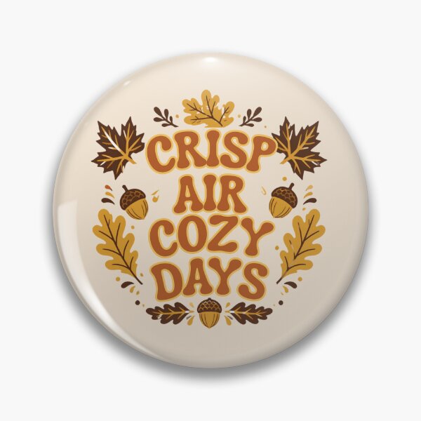Item preview, Crisp Air Cozy Days Retro Autumn designed and sold by MostafaShirt89.