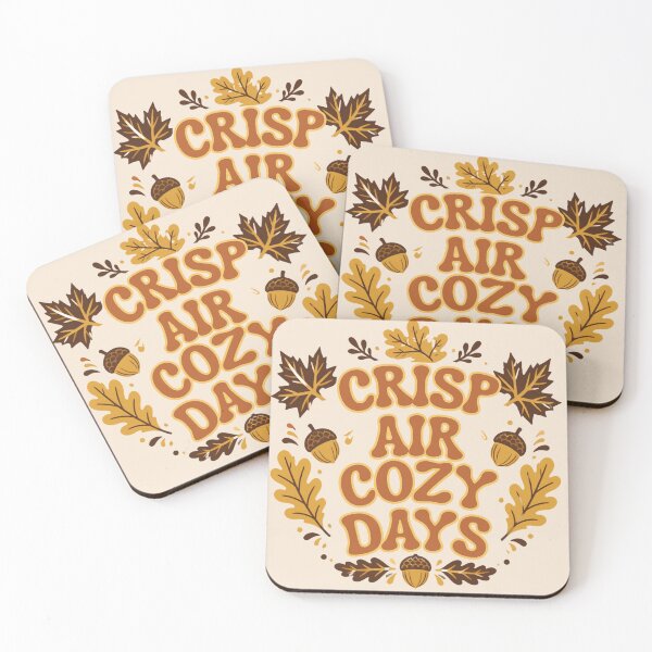 Item preview, Crisp Air Cozy Days Retro Autumn designed and sold by Mostafa Studio.