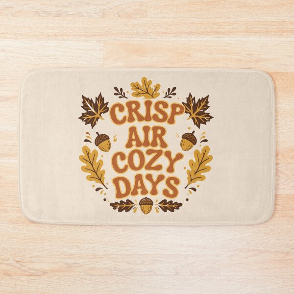 Item preview, Crisp Air Cozy Days Retro Autumn designed and sold by Mostafa Studio.