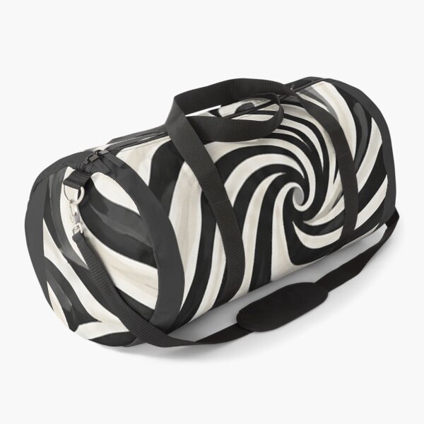 Item preview, Hand-Painted Zebra Swirl Fabric Design designed and sold by annenambiro.