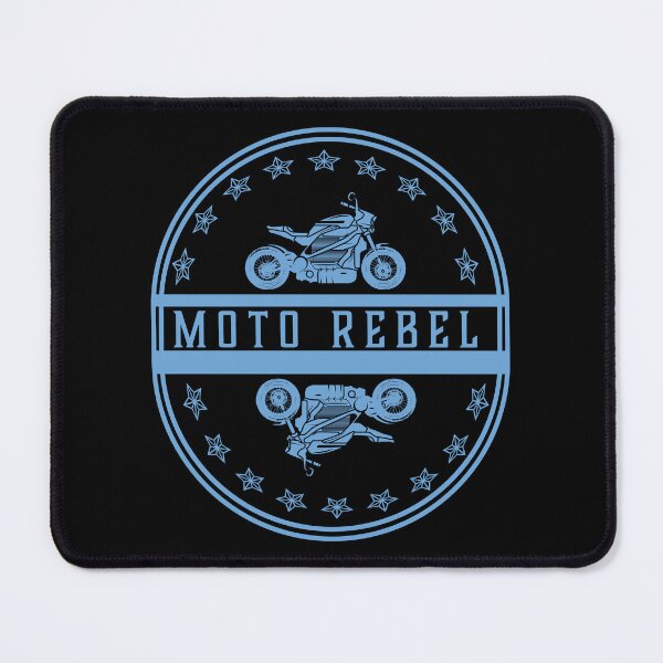 Item preview, Moto Rebel Emblem | Vintage Motorcycle Biker Badge designed and sold by Half Mess.