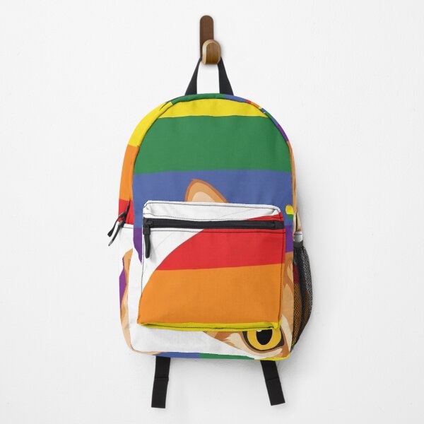 Item preview, Rainbow Pride Cat Orange Tabby Pride Month designed and sold by Retro Whiskers.