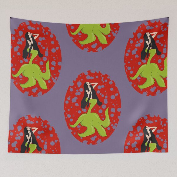 Item preview, the mermaid designed and sold by AdonnelArts.