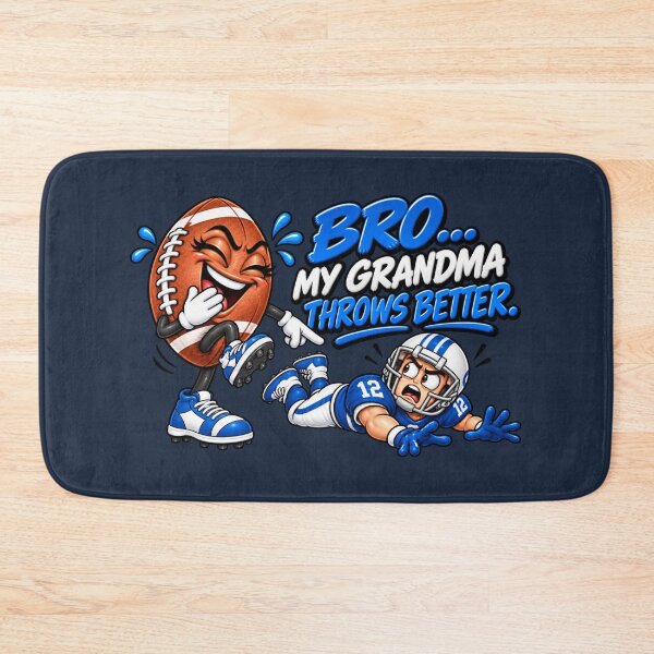 Item preview, Bro… My Grandma Throws Better – Funny Football designed and sold by HO•Designs.