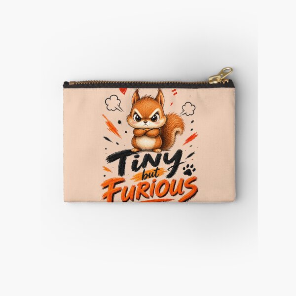 Item preview, Tiny but Furious Squirrel – Cute Angry Squirrel designed and sold by Sasas Design.