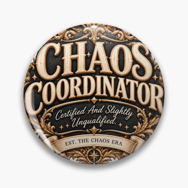 Item preview, Chaos Coordinator Sarcastic Design designed and sold by InkroarCo.
