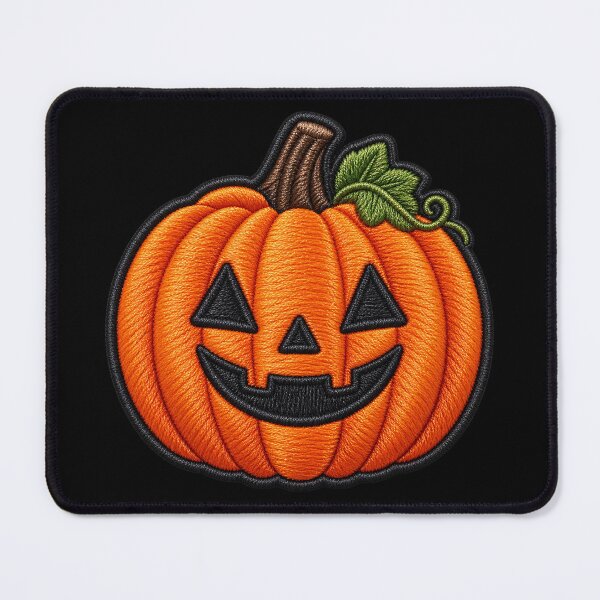 Item preview, Cute Halloween Pumpkin Embroidered Patch Sticker Spooky Gift designed and sold by ArcanePrintsxo.