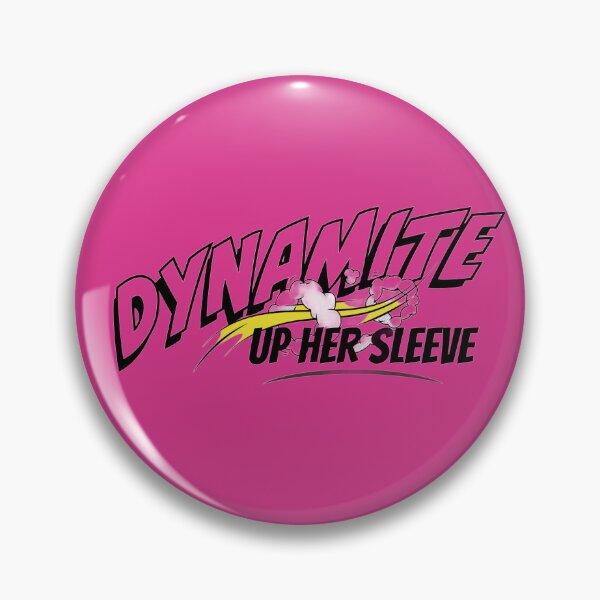 Item preview, Dynamite Up Her Sleeve (Bold Pink) designed and sold by Further Up Designs.
