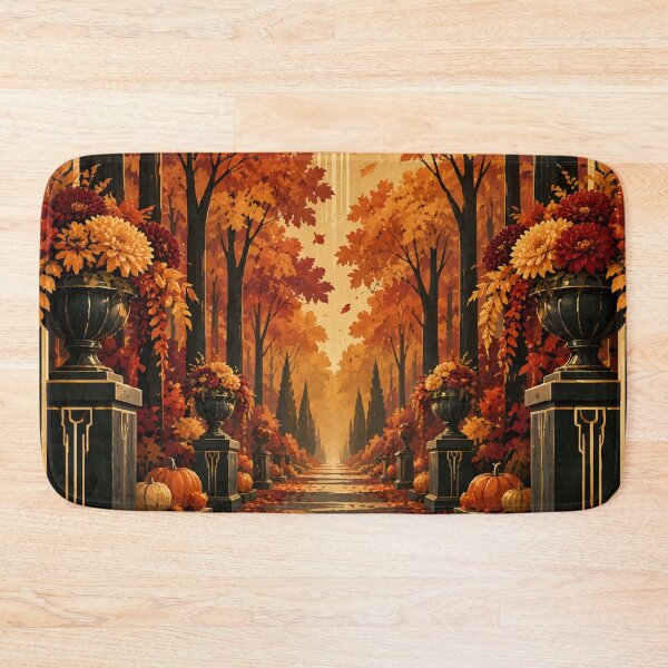 Item preview, Golden Autumn Passage designed and sold by AbstractAnom.