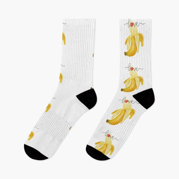 Item preview, cute peeled banana graphic Pop art designed and sold by stileepensieri.