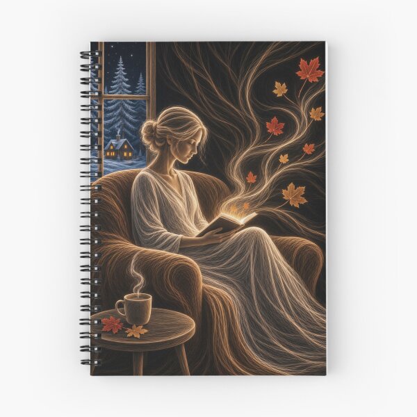 Item preview, Woman Reading in an Armchair designed and sold by FlowSilk.