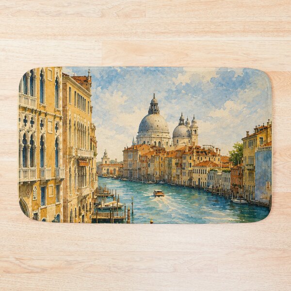 Item preview, Venice Italy Travel Poster designed and sold by Sasas Design.