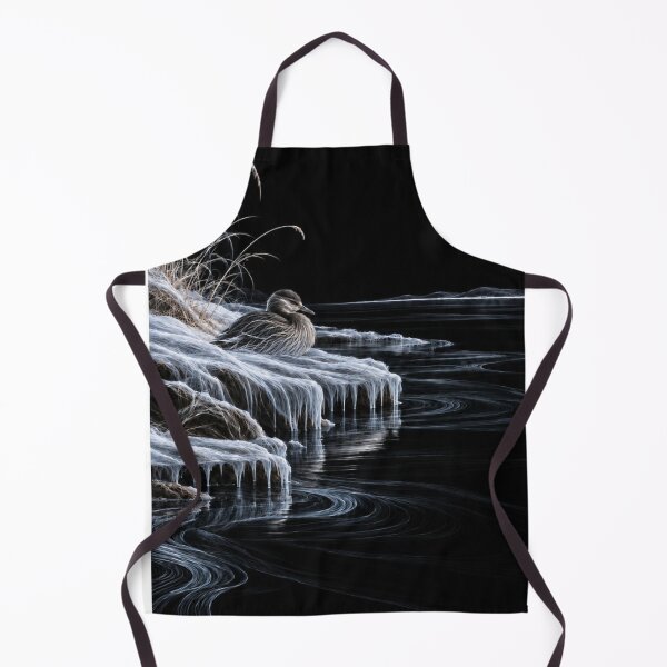 Item preview, Duck on an Icy Shore designed and sold by FlowSilk.