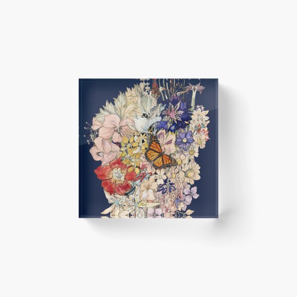 Item preview, Watercolor Floral with Monarch Butterfly designed and sold by cbfineart.