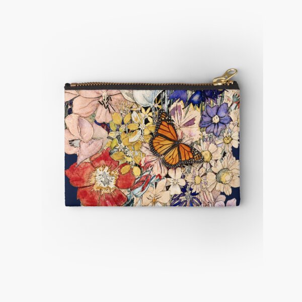 Item preview, Watercolor Floral with Monarch Butterfly designed and sold by cbfineart.