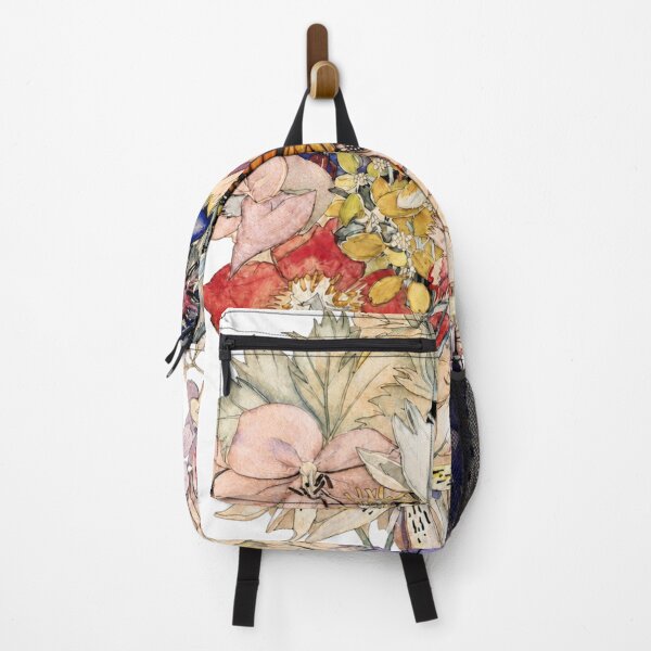 Item preview, Watercolor Floral with Monarch Butterfly designed and sold by cbfineart.