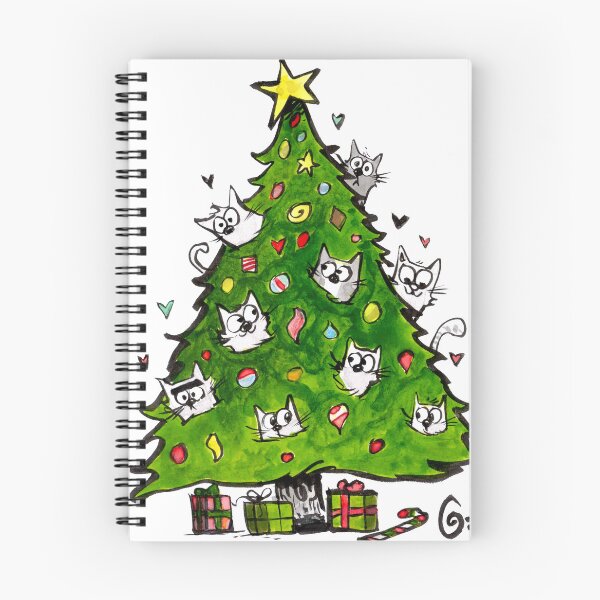 Item preview, It's a Catmas Tree! designed and sold by Grasdal.