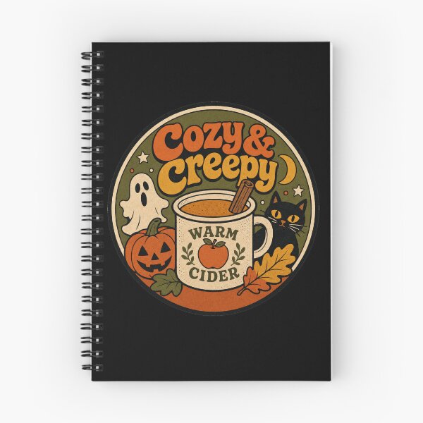 Item preview, Cozy and Creepy - Warm Cider - Autumn Halloween designed and sold by JessArty ⭐⭐⭐⭐⭐.