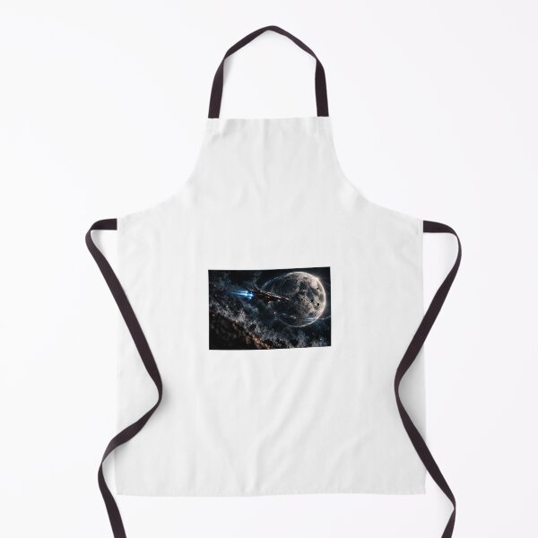 Item preview, Moon Orbit – Cinematic Spacecraft Sticker designed and sold by Studiohook.