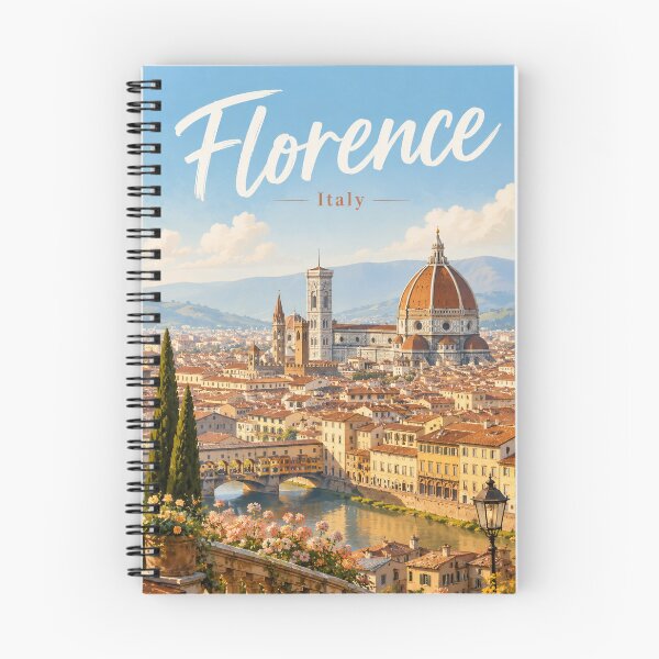 Item preview, Florence Italy Travel Poster designed and sold by Sasas Design.