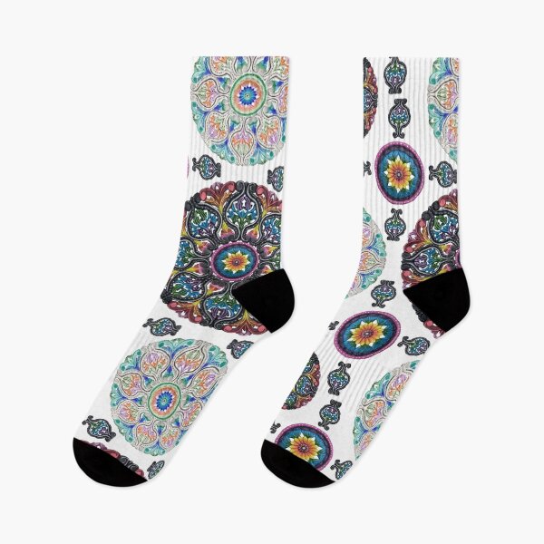 Item preview, Rainbow Mandala Pattern Inverted designed and sold by Haley Scott.
