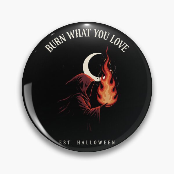 Item preview, Firewitch Burn It Down Halloween Witchn Graphic Tee v2 designed and sold by DarylWelsh2024.