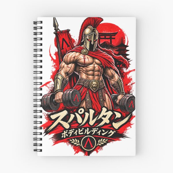 Item preview, Spartan Bodybuilding Gym Warrior - Japanese Grunge Art Manga Style designed and sold by Legacy Apparel Co..