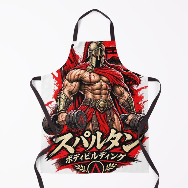 Item preview, Spartan Bodybuilding Gym Warrior - Japanese Grunge Art Manga Style designed and sold by Legacy Apparel Co..