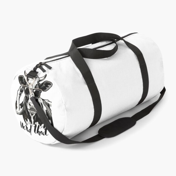Item preview, Funny Cool Cow Wearing Sunglasses Herd That Farmer Pun designed and sold by w66aboo.