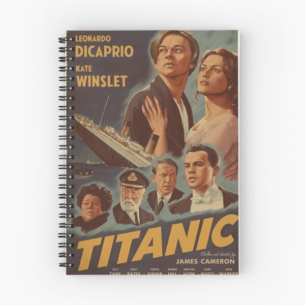 Item preview, Titanic Inspired Original Custom Vintage Movie Poster Wall Art designed and sold by Cool Robot Bro..