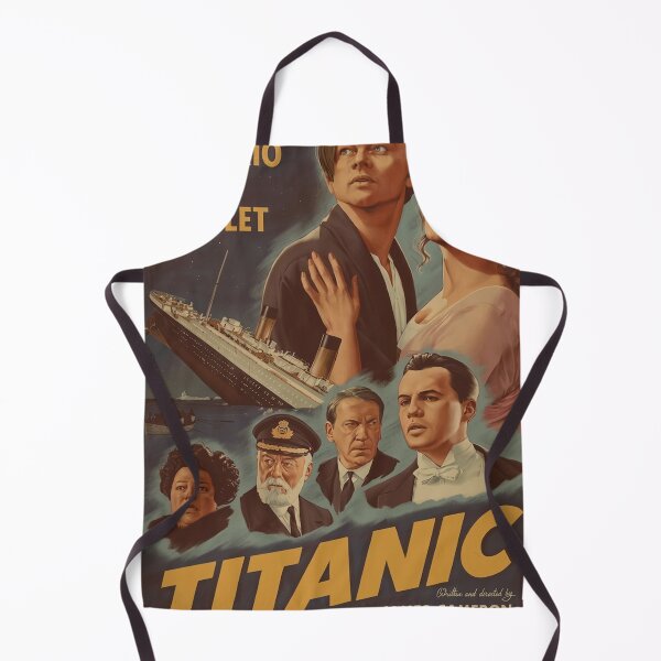 Item preview, Titanic Inspired Original Custom Vintage Movie Poster Wall Art designed and sold by Cool Robot Bro..