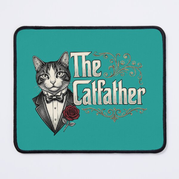 Item preview, The Catfather Vintage designed and sold by Retro Whiskers.