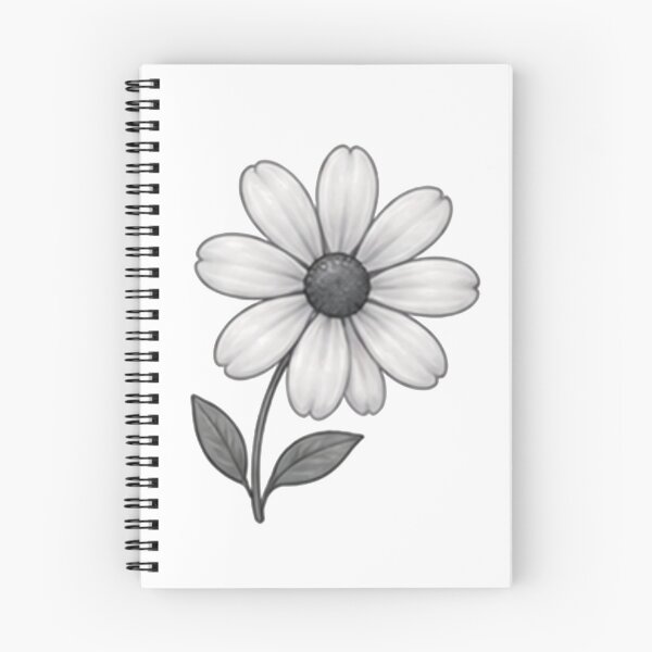 Item preview, Cute White Daisy Flower – Minimalist Floral Botanical Design designed and sold by Kiralemon.