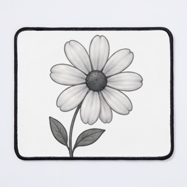 Item preview, Cute White Daisy Flower – Minimalist Floral Botanical Design designed and sold by Kiralemon.