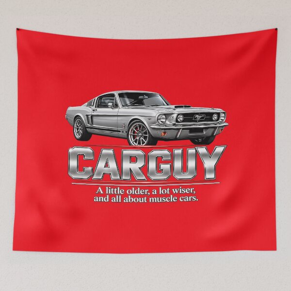 Item preview, CARGUY Muscle Car Shirt – A Little Older A Lot Wiser designed and sold by TZehrfeldPhotos.