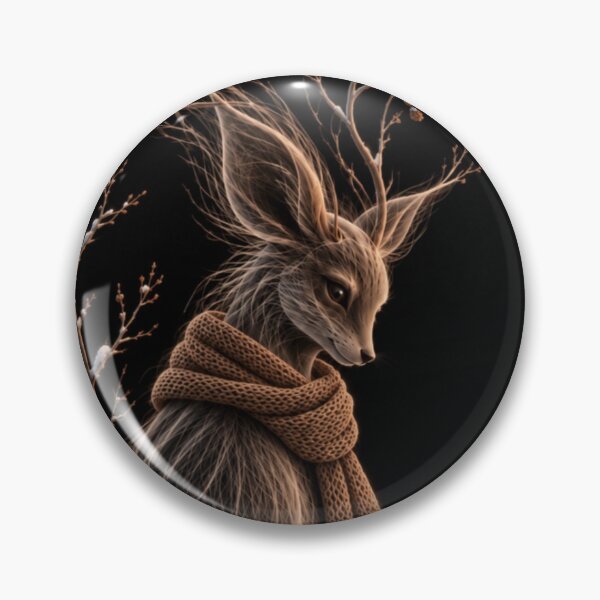 Item preview, Rabbit Wearing a Scarf designed and sold by FlowSilk.