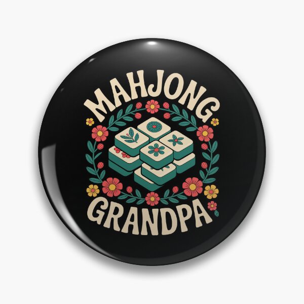 Item preview, Mahjong Grandpa   designed and sold by jkrphoto.