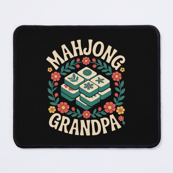 Item preview, Mahjong Grandpa   designed and sold by jkrphoto.