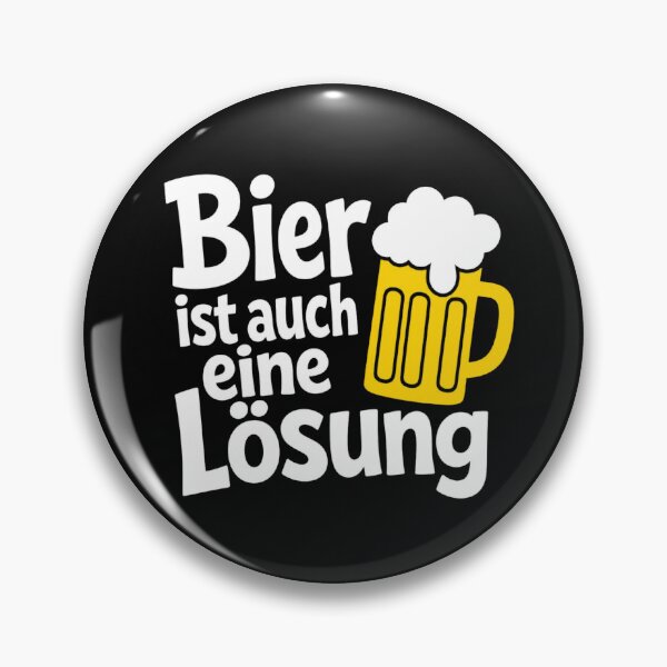 Item preview, Bier ist auch eine Lösung - Lustiger Spruch designed and sold by Rhafourde.