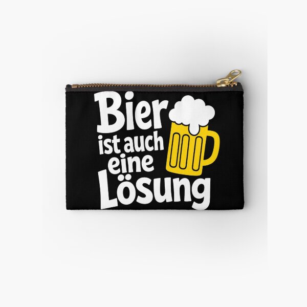 Item preview, Bier ist auch eine Lösung - Lustiger Spruch designed and sold by Rhafourde.